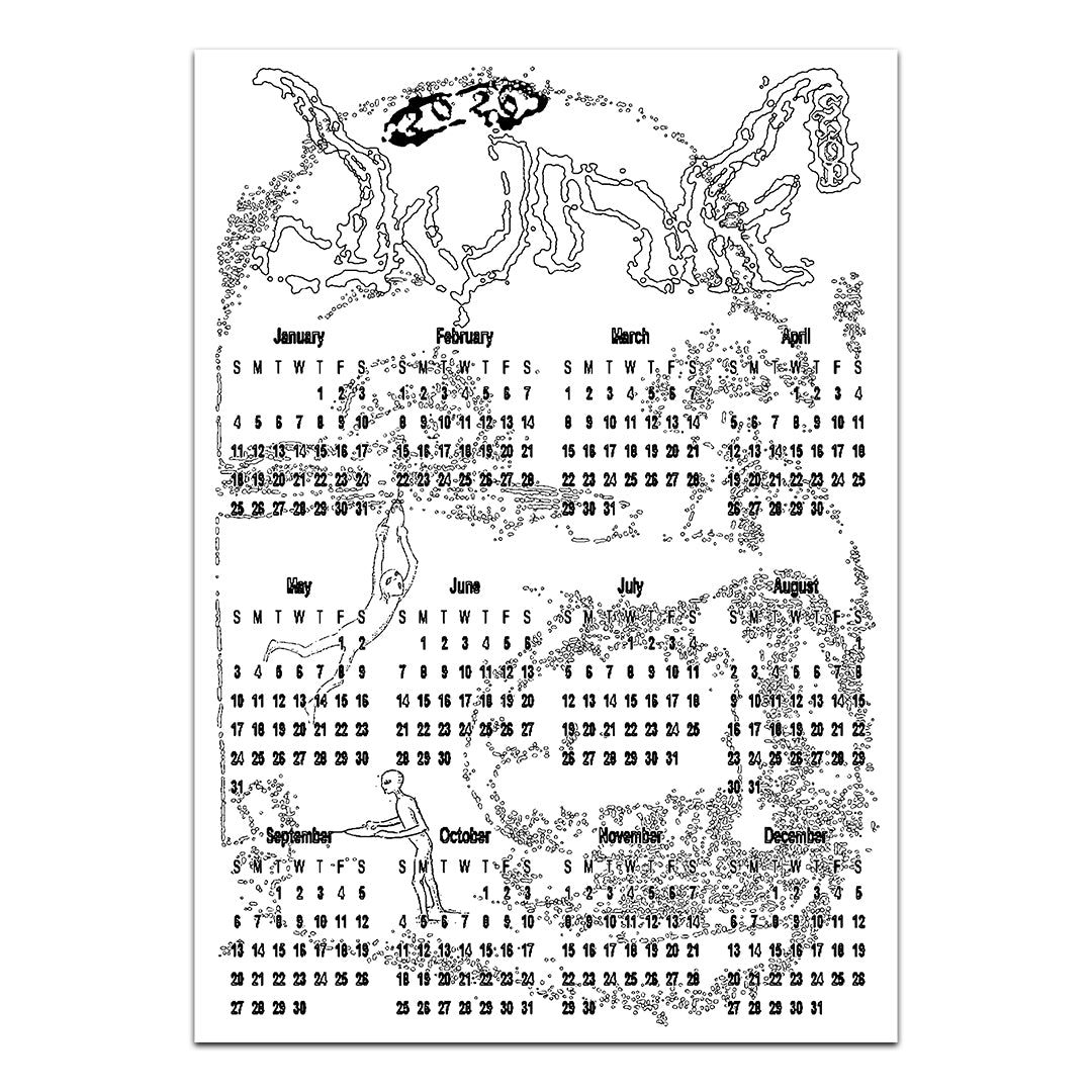 2026 — JUNK TIME, BAD DAYS, SLEEPTILLNOON - WHITE