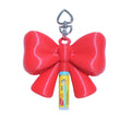 RIBBON LIP BALM HOLDER - RED