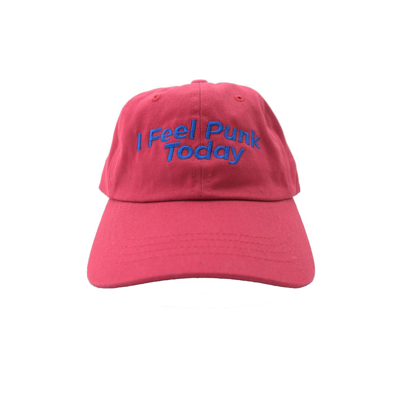 I FEEL PUNK TODAY CAP - RED by I SELL DAD CAPS